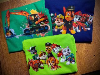 Děti prej milujou Tlapkovou patrolu 👍 Takže jeden narozeninový dárek pro klučinu který zbožňuje tuhle psí partu a bagry k...